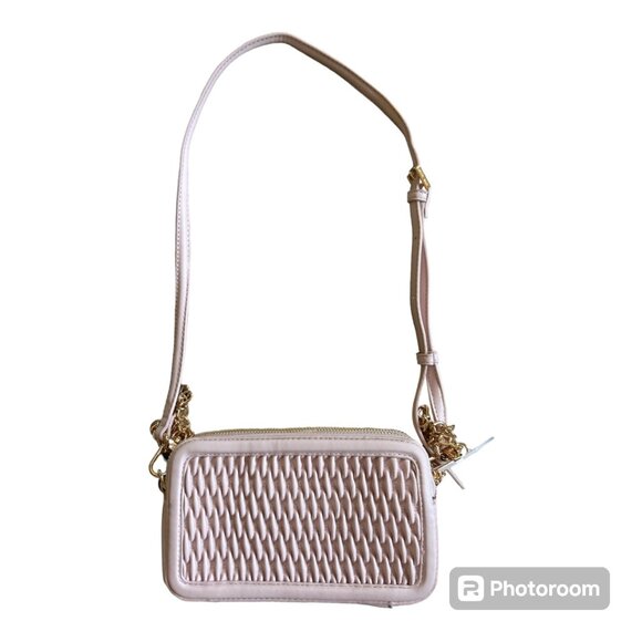 NWT Anne Klein Baby Pink Crossbody Purse Bag - Picture 5 of 5